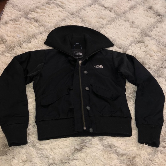 The North Face Womens Black Bomber Jacket - Picture 2 of 8